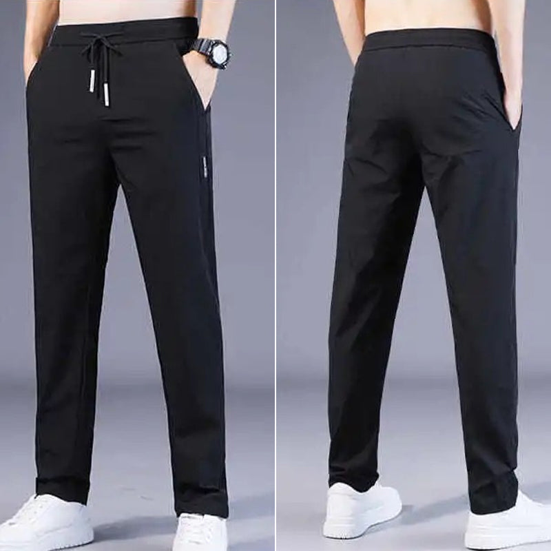 Rhett | Men's Relaxed Fit Sweatpants Black Drawstring