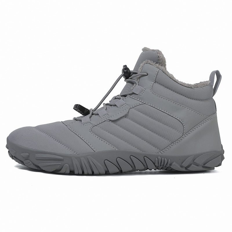 Pierce | Men's Puffer Winter Ankle Boots Navy