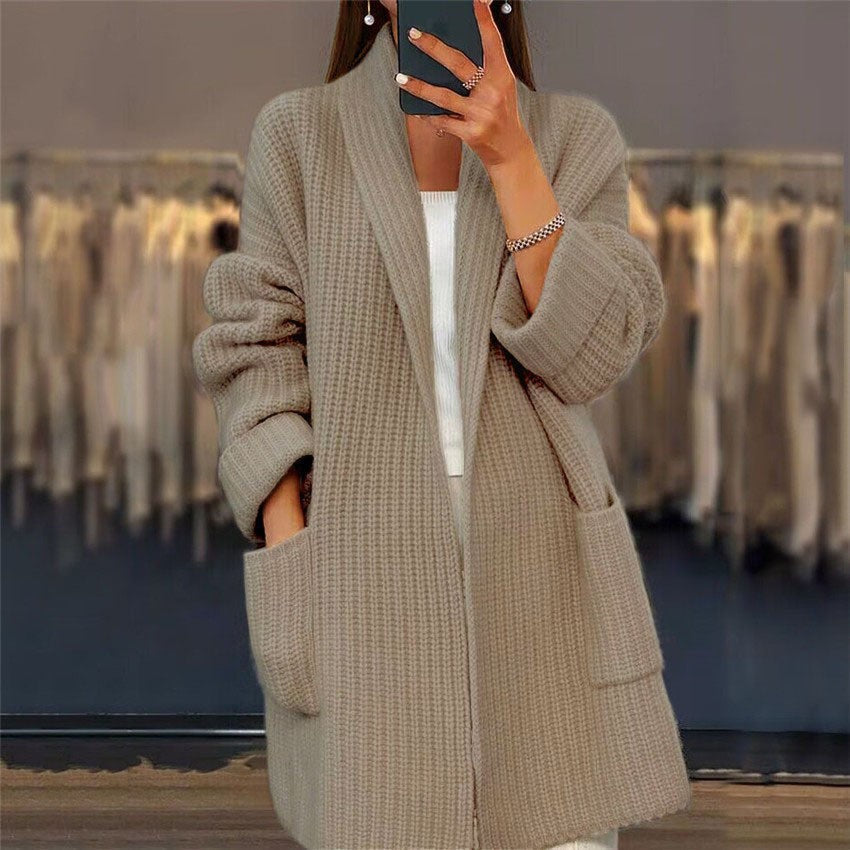 Dama Washington Beatrice women's oversized open front cardigan - view 2