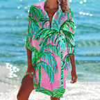 Dama Washington Ada women's beach cover up tie dye multicolor - view 8