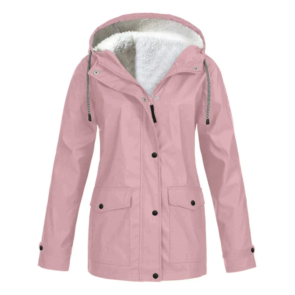Dama Washington Quintina women's button front hooded jacket - view 10