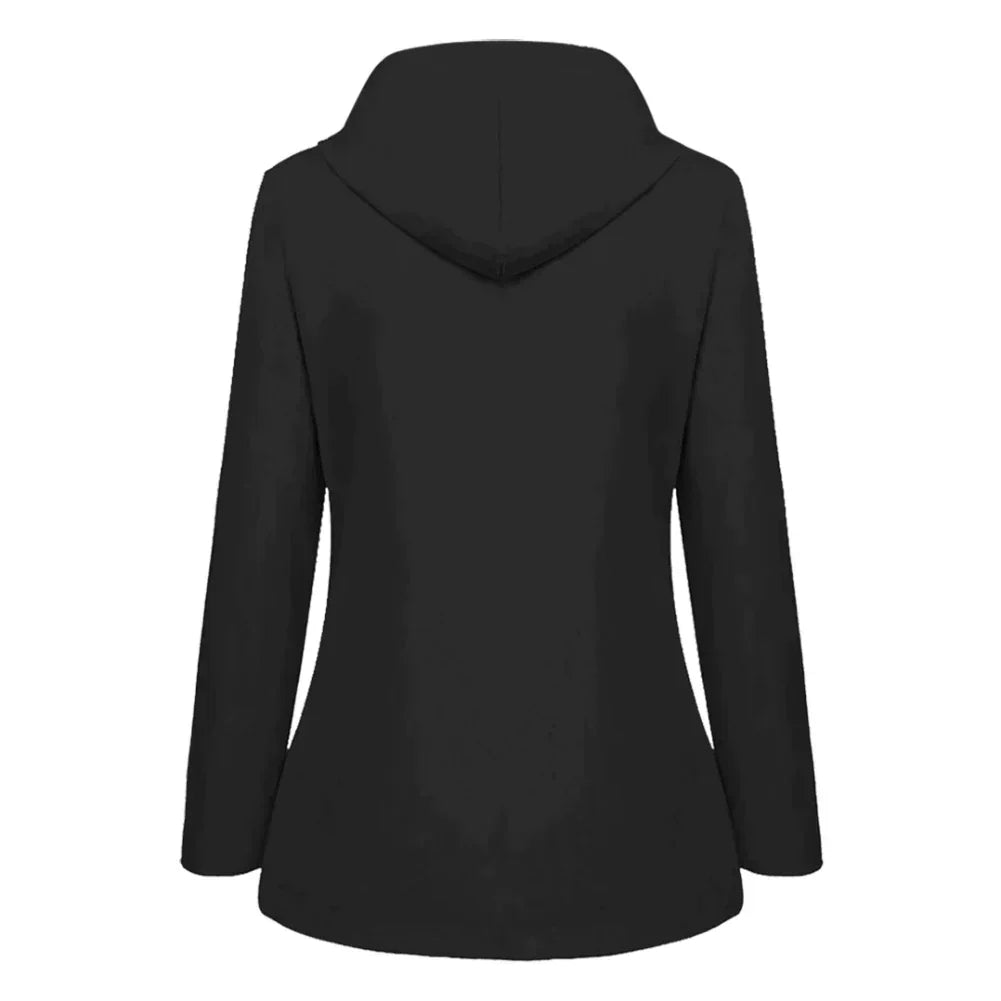 Dama Washington Quintina women's button front hooded jacket - view 2