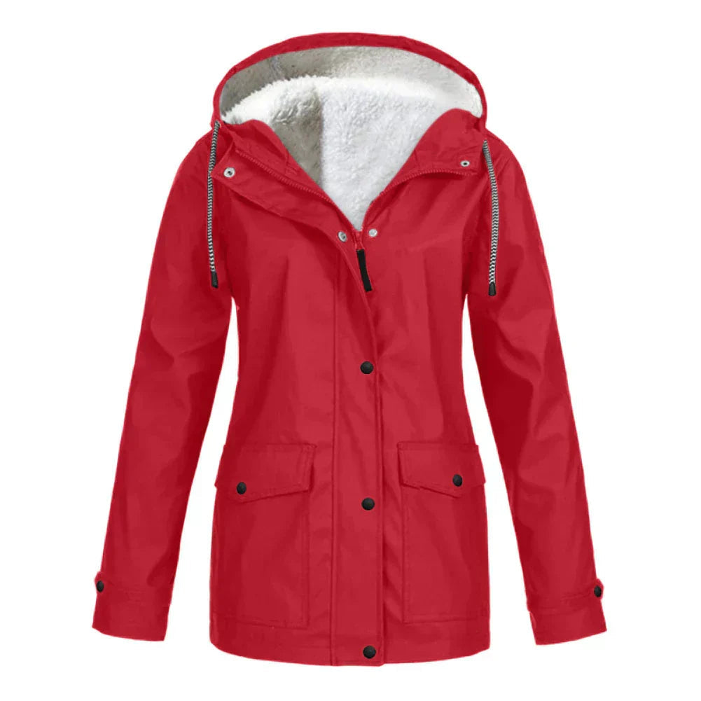 Dama Washington Quintina women's button front hooded jacket - view 8