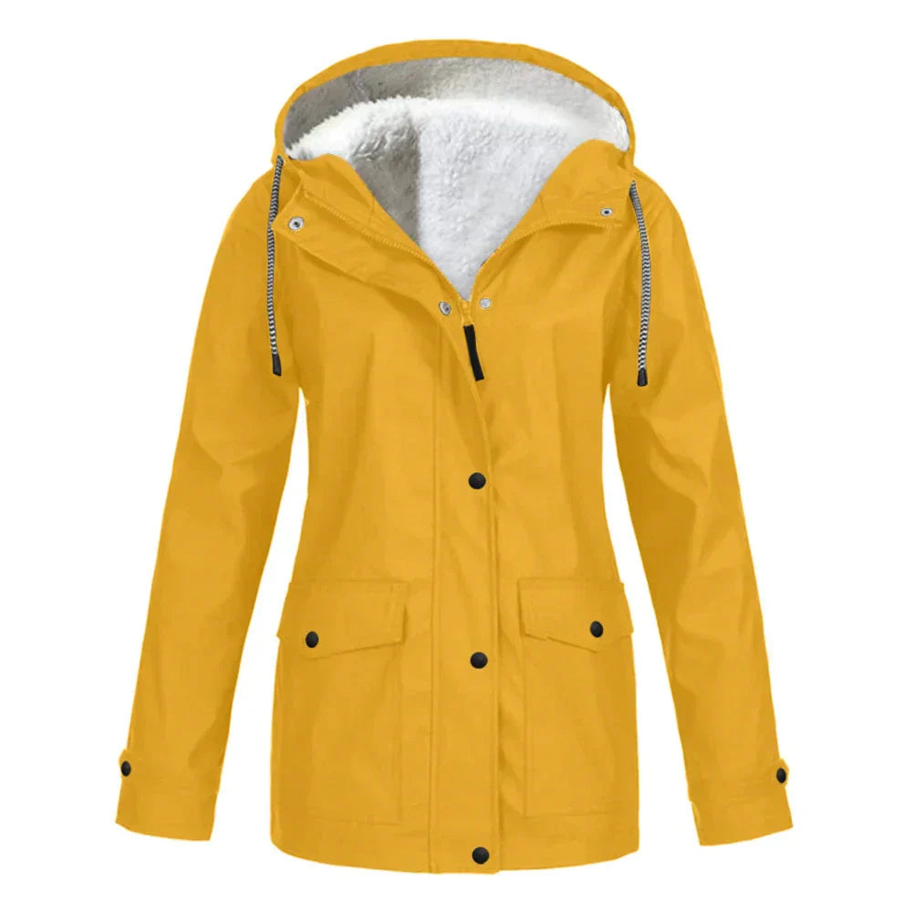 Dama Washington Quintina women's button front hooded jacket - view 6