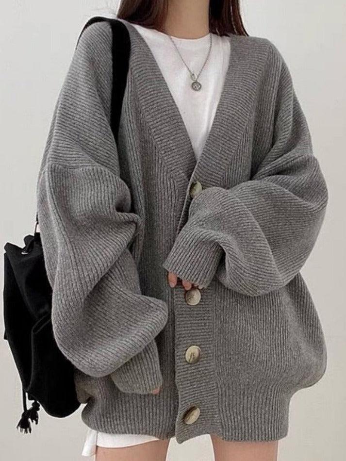 Dama Washington Doriane women's oversized button-front cardigan - view 4