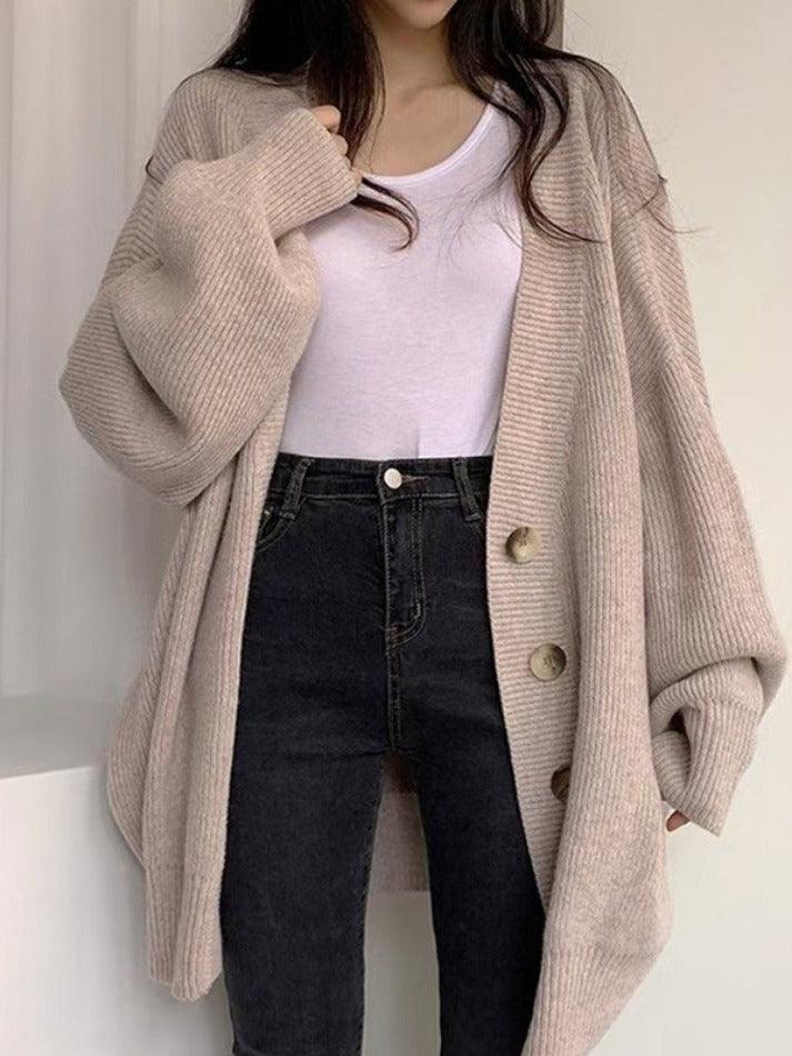 Dama Washington Doriane women's oversized button-front cardigan - view 3