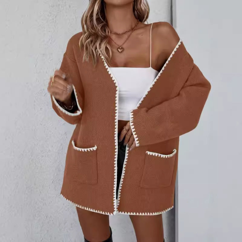 Dama Washington Armelle women's open front relaxed fit cardigan - view 2