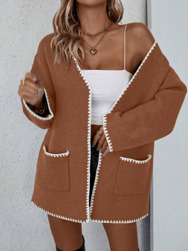 Dama Washington Armelle women's open front relaxed fit cardigan - view 4