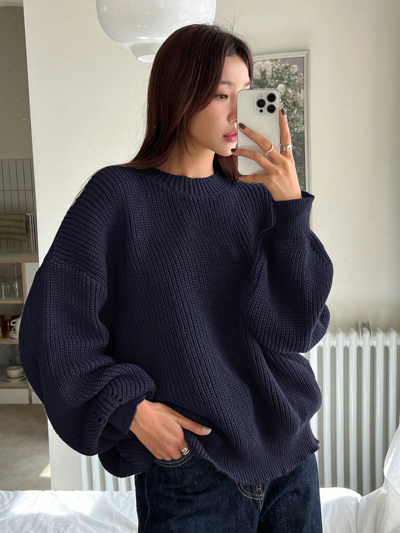 Dama Washington Mireille women's oversized knit sweater - view 7