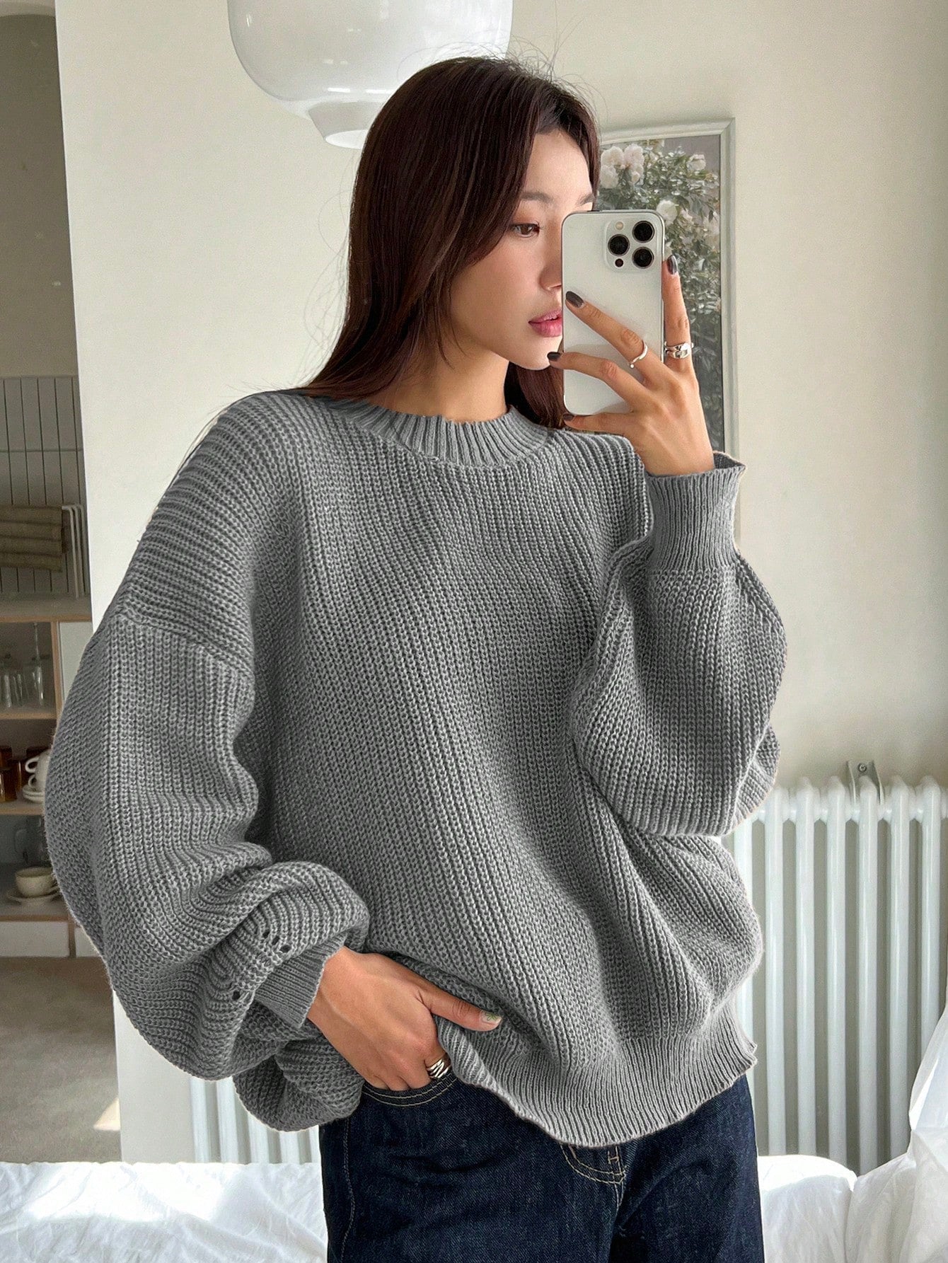 Dama Washington Mireille women's oversized knit sweater - view 8