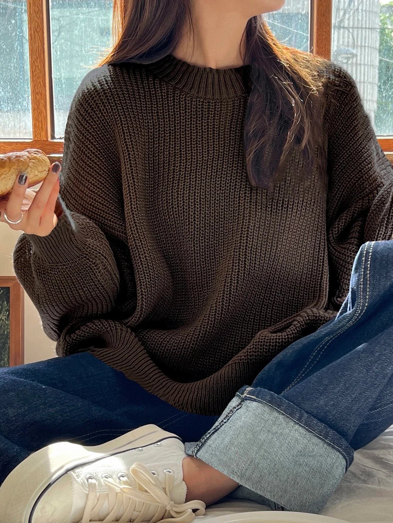 Dama Washington Mireille women's oversized knit sweater - view 2