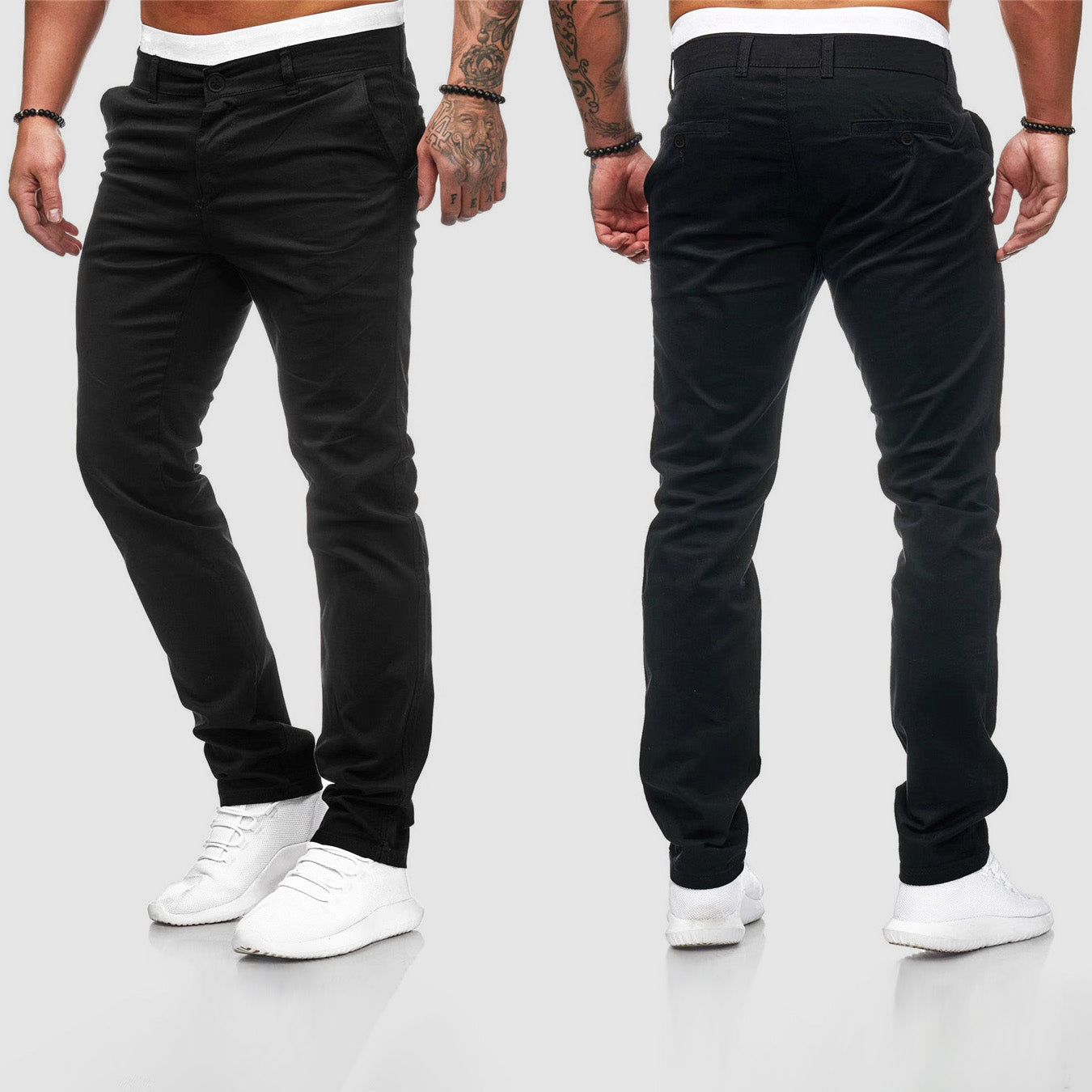 Dama Washington Torin men's slim-fit chino pants - view 3