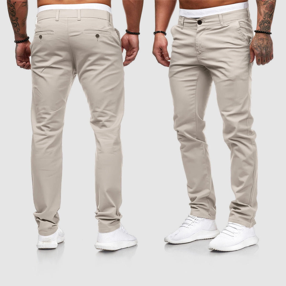Dama Washington Torin men's slim-fit chino pants - front view