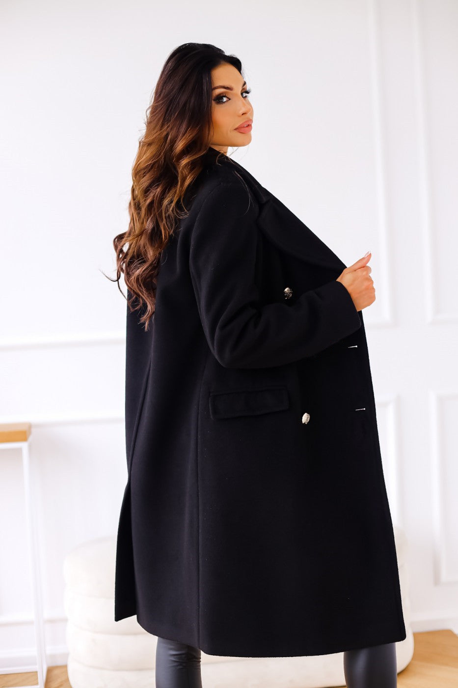 Dama Washington Marisol women's double-breasted coat - view 4