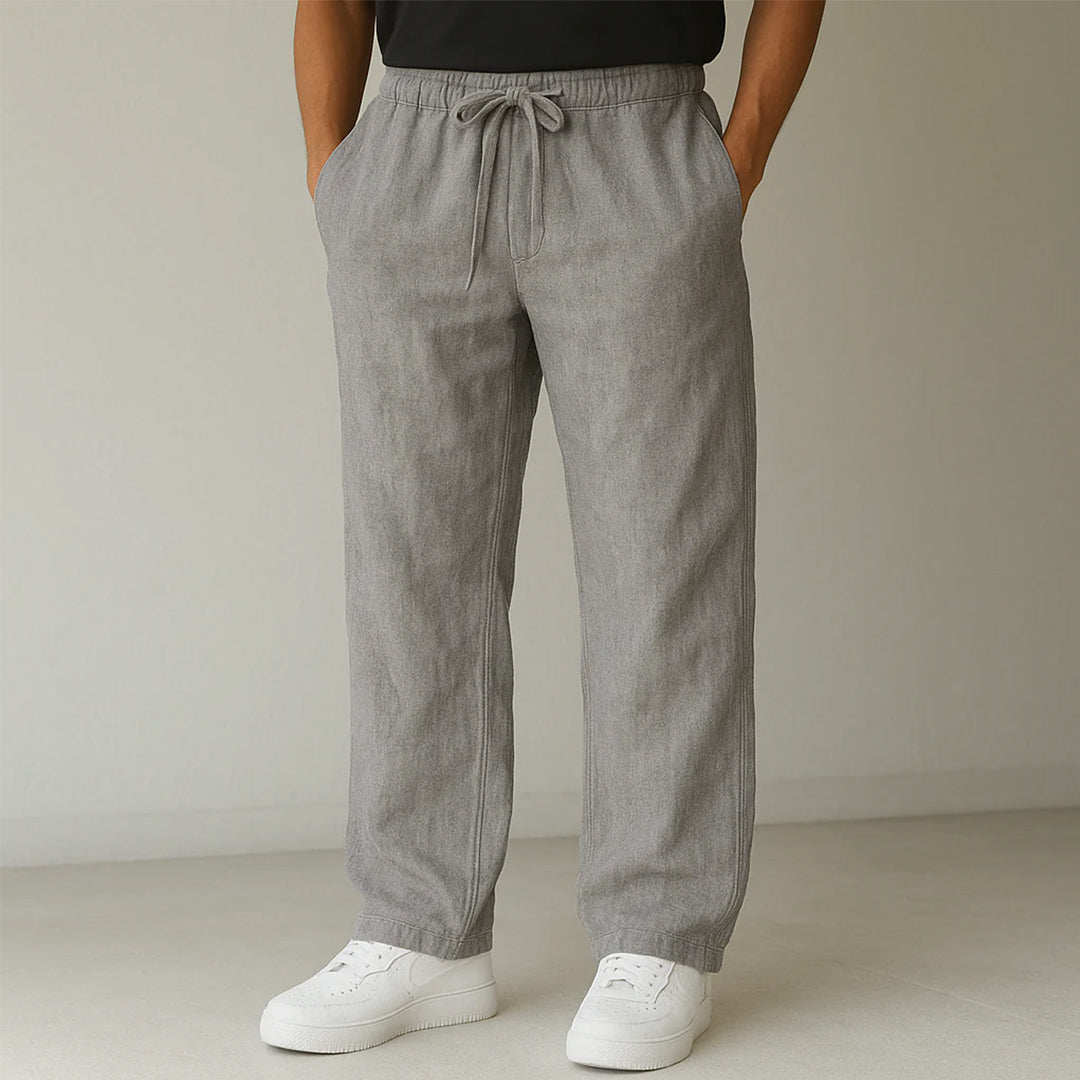 Arlo | Men's Relaxed Fit Wide Leg Jeans Dark Wash