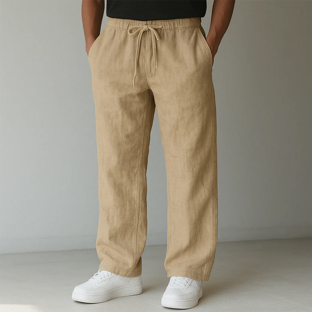 Arlo | Men's Relaxed Fit Wide Leg Jeans Dark Wash