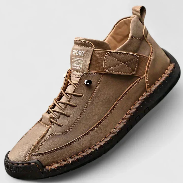 Isla | Women's Black Leather Walking Shoes Comfort Fit