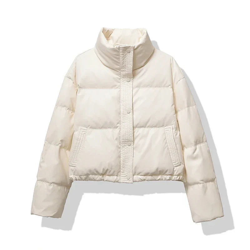 Dama Washington Linnea women's cropped puffer jacket - view 4