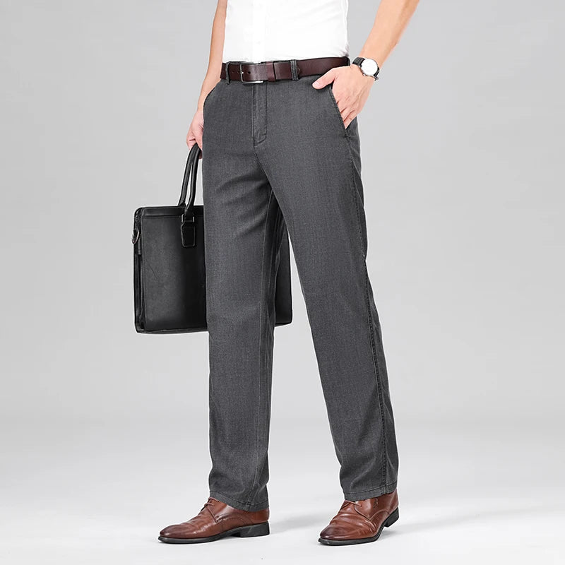 Axel | Men's Straight Leg Jeans Light Blue