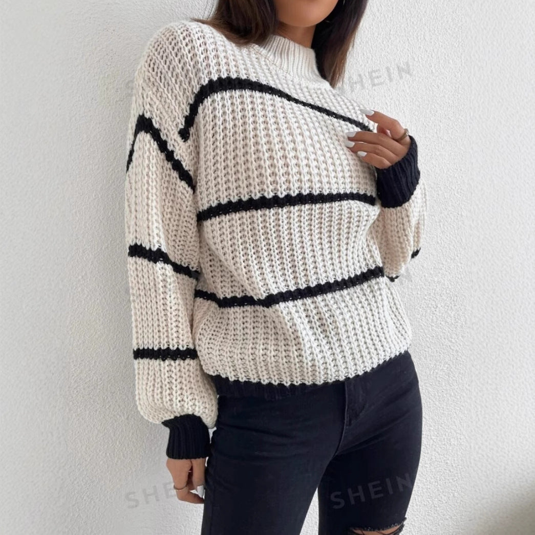 Dama Washington Esmeralda striped crew neck sweater - view 4