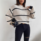Dama Washington Esmeralda striped crew neck sweater - view 2