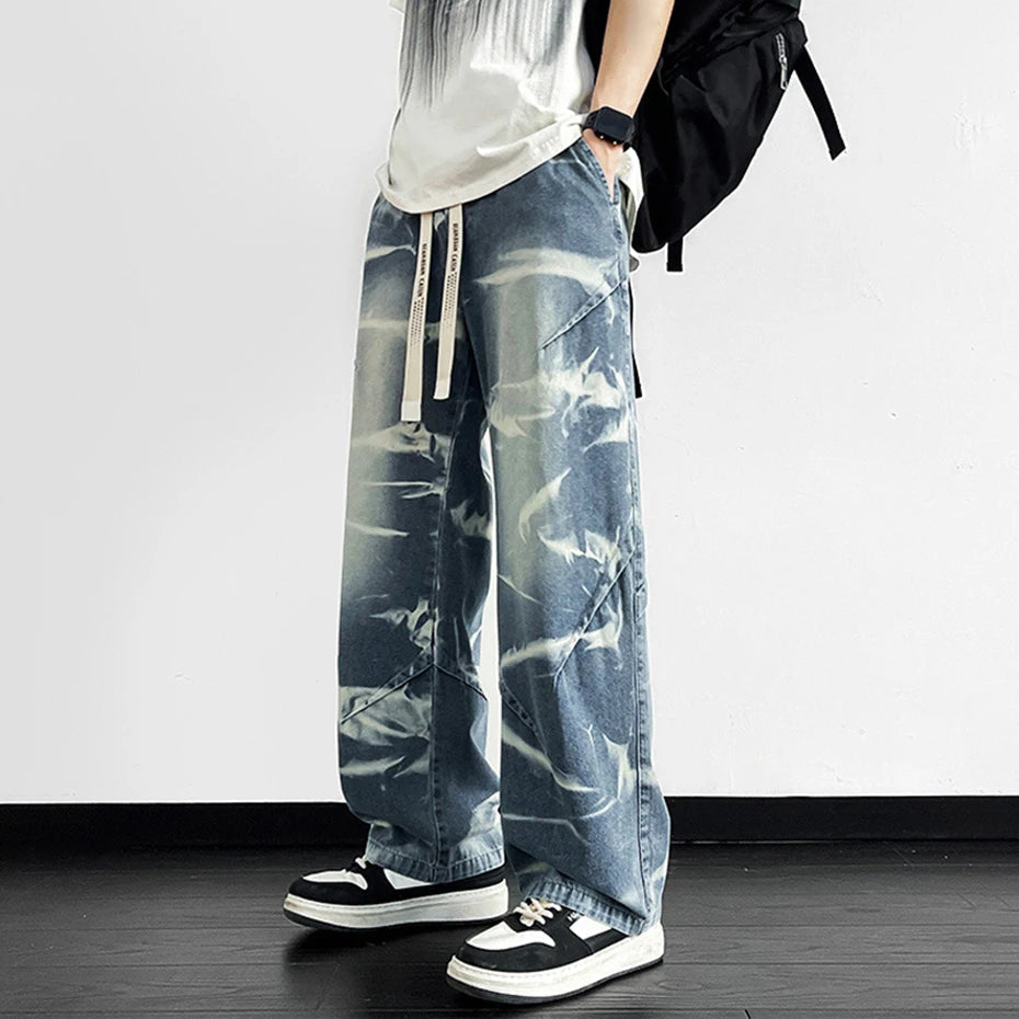 Rue | Women's Wide Leg Jeans Light Wash Tie Waist