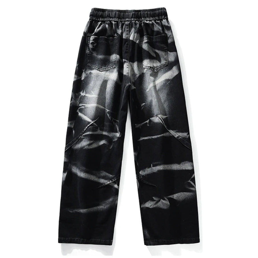 Rue | Women's Wide Leg Jeans Light Wash Tie Waist