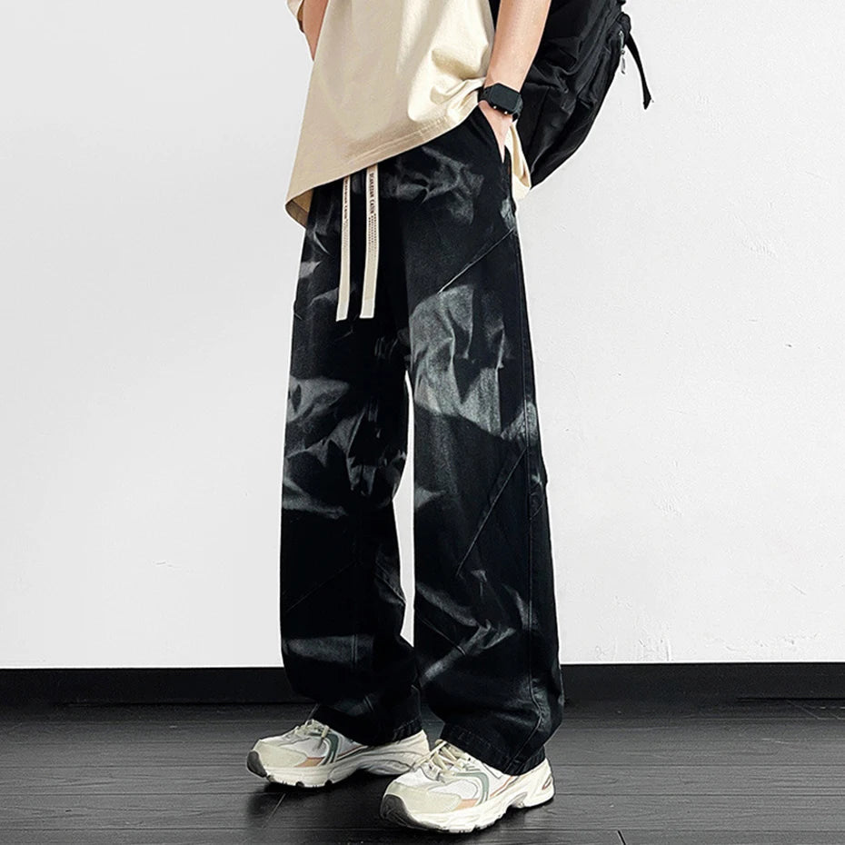Rue | Women's Wide Leg Jeans Light Wash Tie Waist