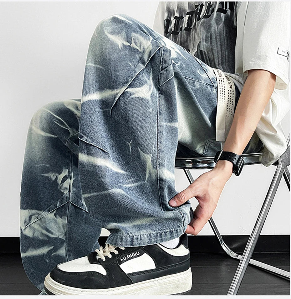 Rue | Women's Wide Leg Jeans Light Wash Tie Waist