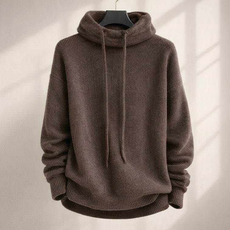 Ines | Women's Oversized Hoodie Sweater Sage Green Knit
