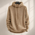 Dama Washington Ines women's oversized hoodie sweater sage green knit - view 3