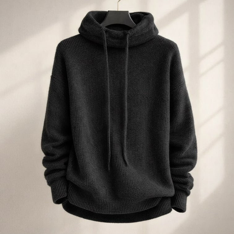 Ines | Women's Oversized Hoodie Sweater Sage Green Knit