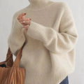 Dama Washington Hesper women's oversized turtleneck sweater - front view