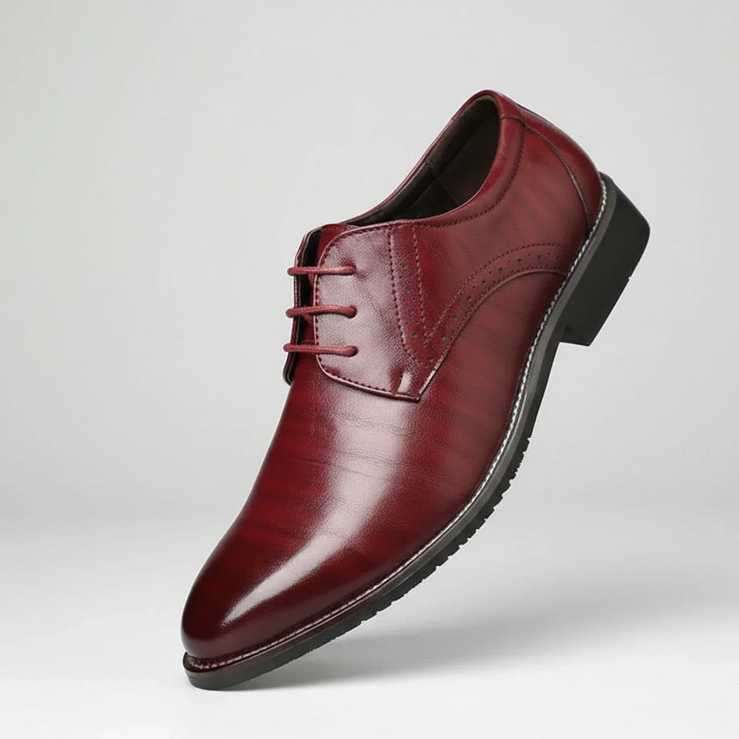 Axel | Men's Classic Lace Up Oxford Dress Shoes Black