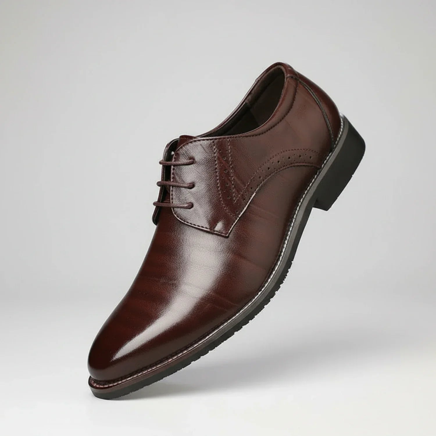Axel | Men's Classic Lace Up Oxford Dress Shoes Black
