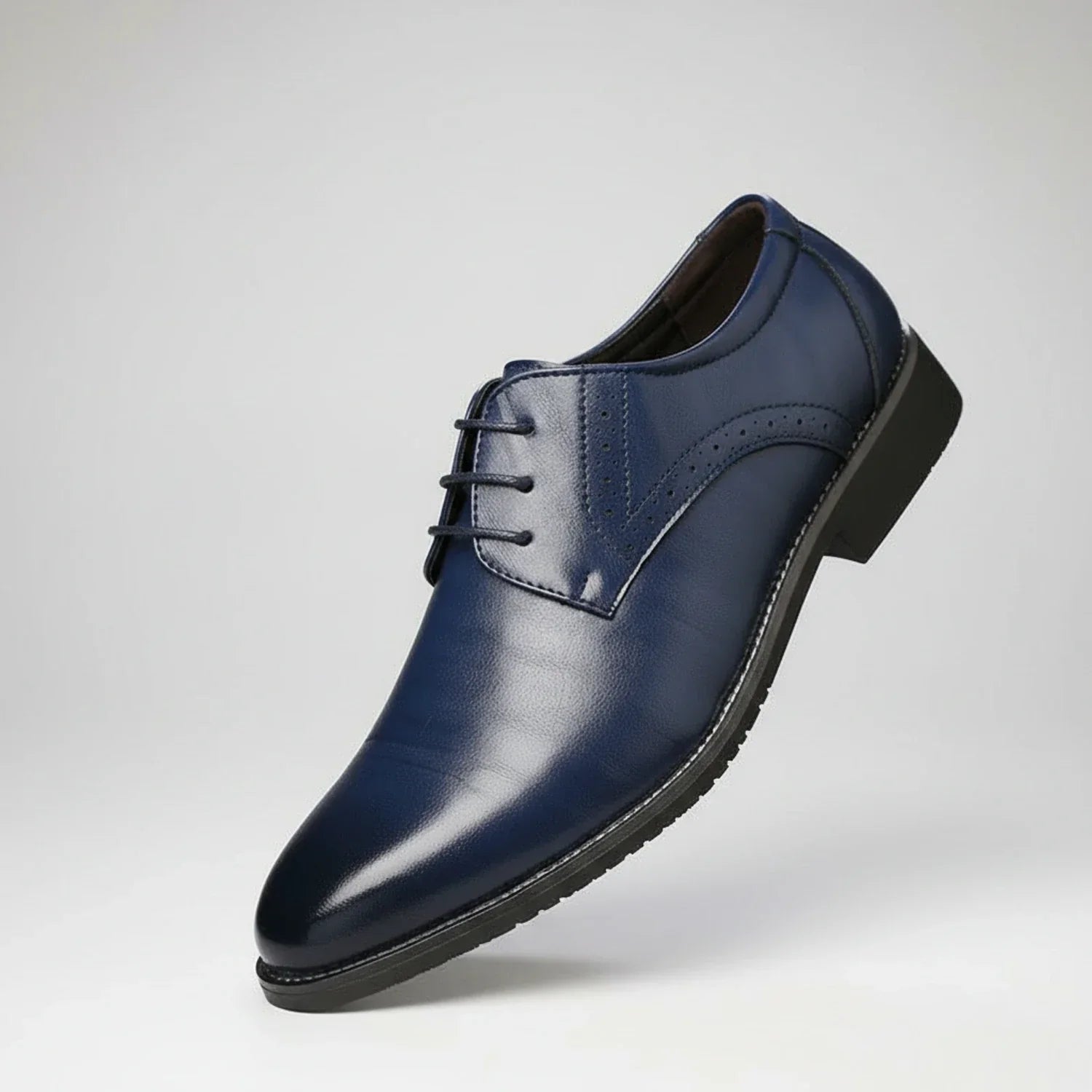 Axel | Men's Classic Lace Up Oxford Dress Shoes Black