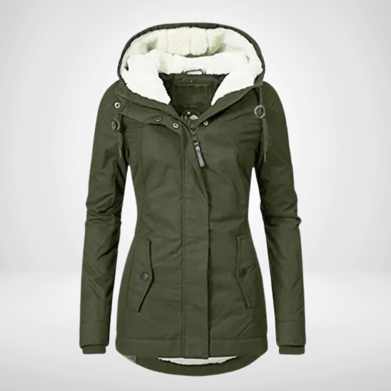 Dama Washington Modesty women's hooded fleece lined jacket - view 2