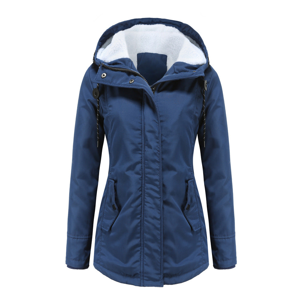 Dama Washington Modesty women's hooded fleece lined jacket - view 6