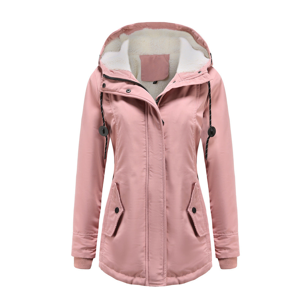 Dama Washington Modesty women's hooded fleece lined jacket - view 4