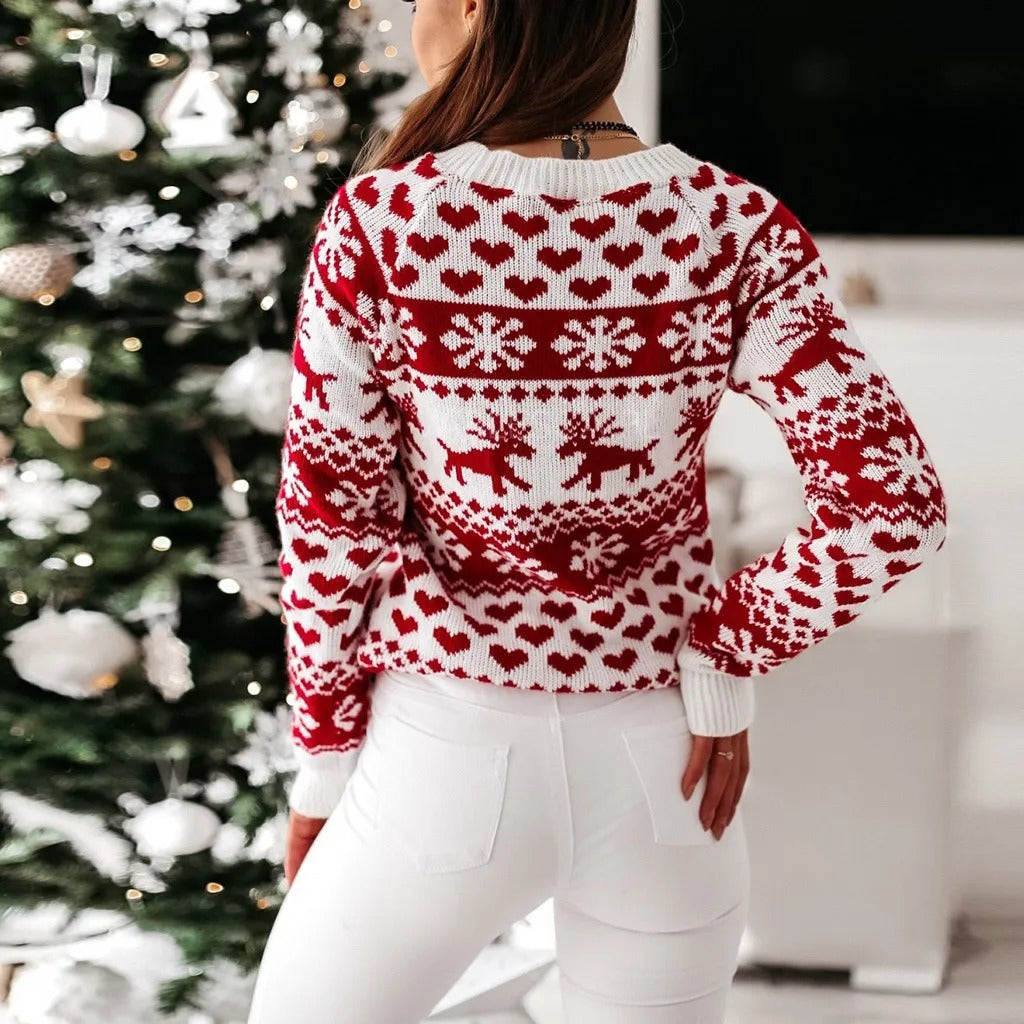 Dama Washington Morgane women's long sleeve christmas sweater - view 4
