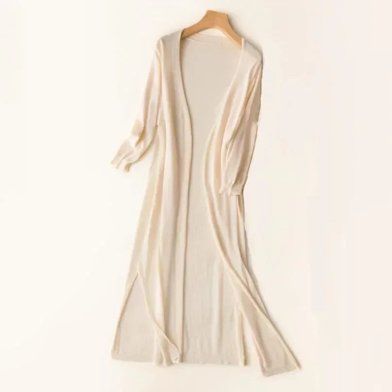 Dama Washington Galatea long duster cardigan - view 10