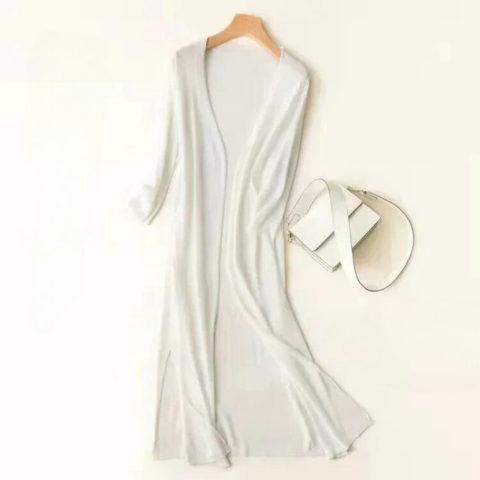 Dama Washington Galatea long duster cardigan - view 9
