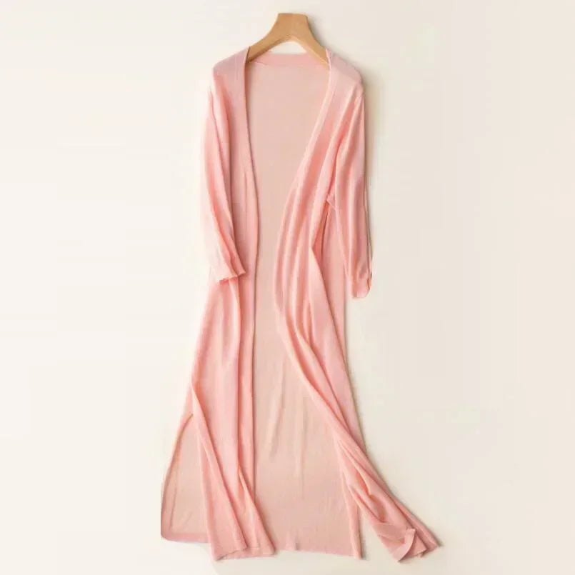 Dama Washington Galatea long duster cardigan - view 5