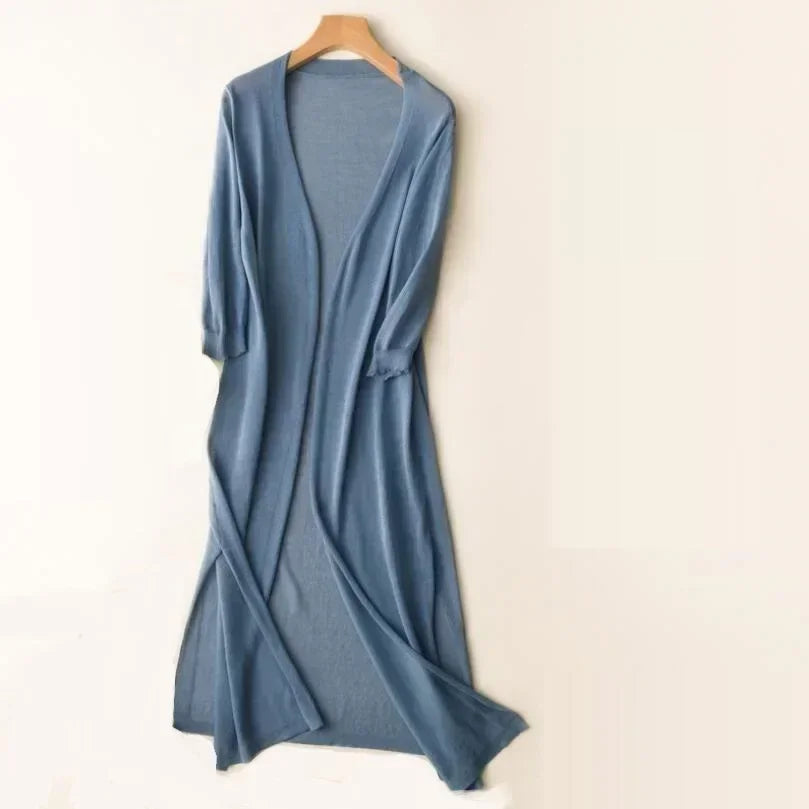 Dama Washington Galatea long duster cardigan - view 15