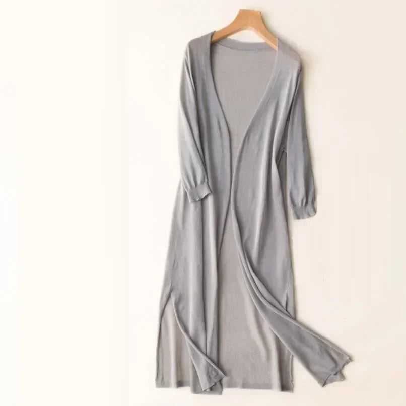 Dama Washington Galatea long duster cardigan - view 6