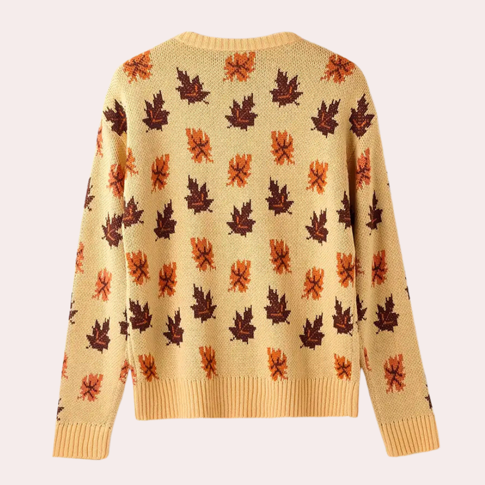Dama Washington Vesper women's patterned crewneck sweater - view 3