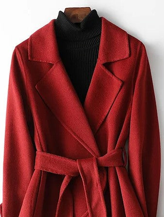 Dama Washington Ariadne women's belted wrap coat - view 2