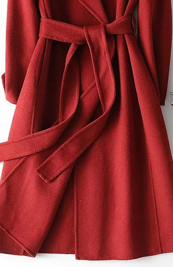 Dama Washington Ariadne women's belted wrap coat - view 3