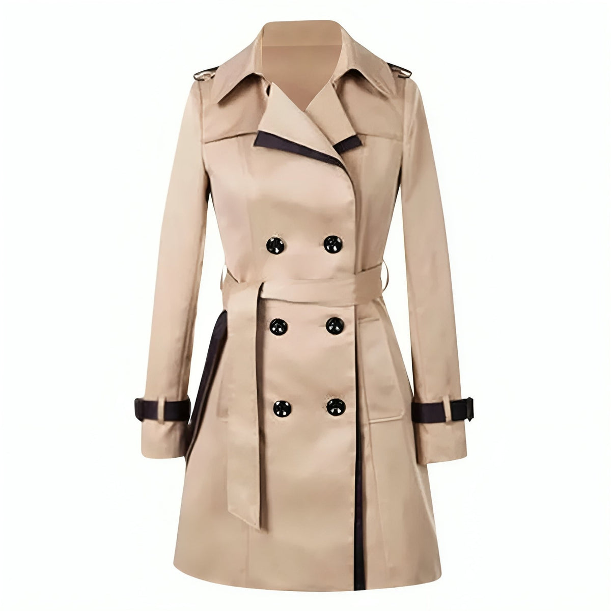 Dama Washington Solene women's double breasted midi coat - view 4