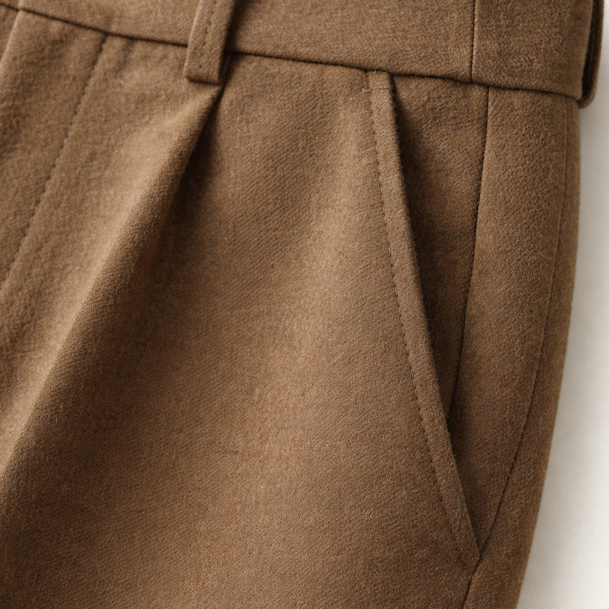 Sage | Men's Tailored Dress Pants Taupe Pleated